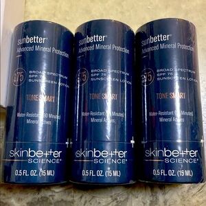 NEW Bundle SKINBETTER SCIENCE SUNBETTER TONE SMART SPF 75 Sunscreen Lotion